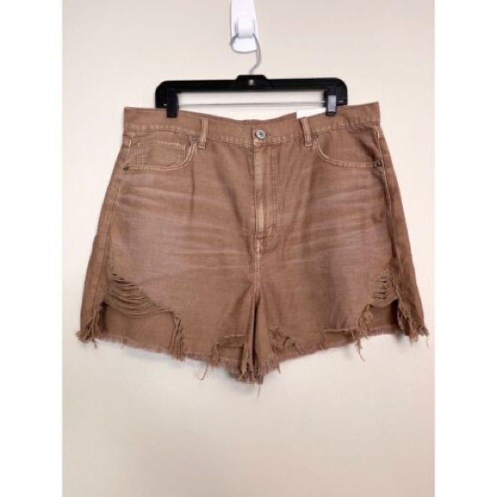 NWOT American Eagle Shorts Women’s 6 Brown Highest Rise Mom Short
